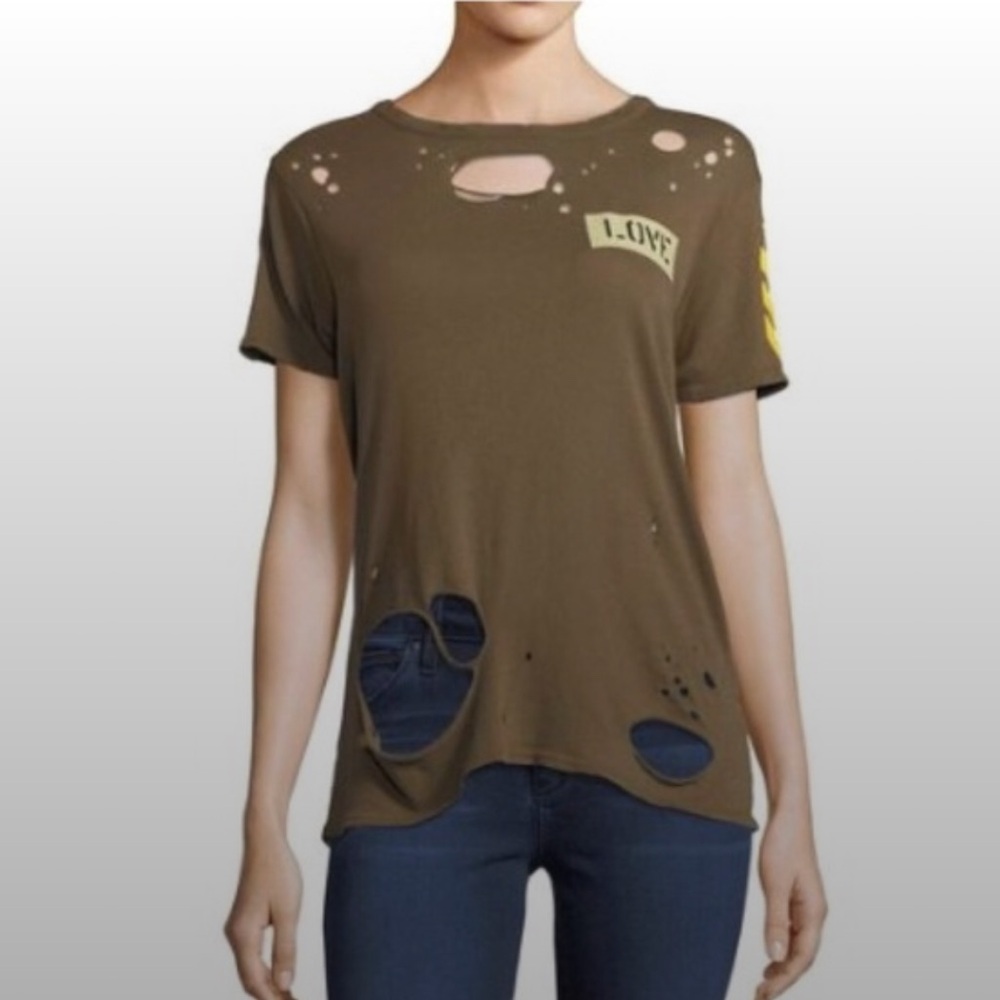 CHASER "Major Love" Distressed Tee